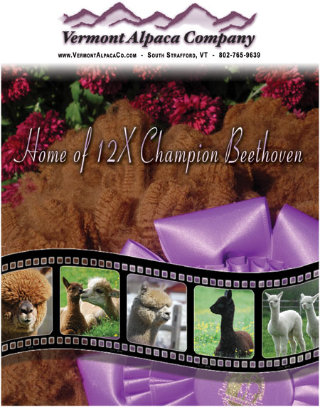 Print Ad - Vermont Alpaca Company